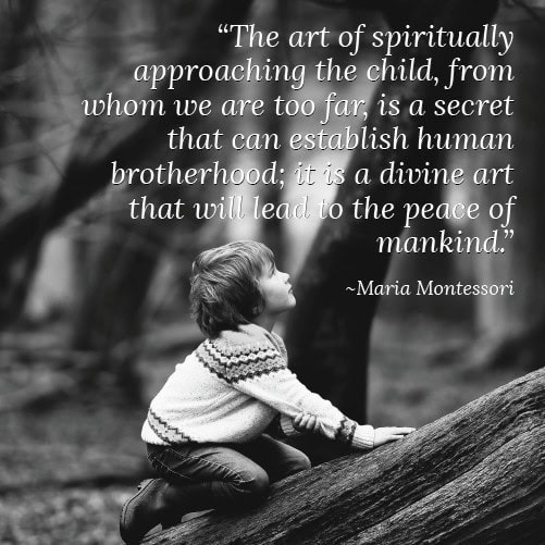 “The Art of Spiritually Approaching The Child…”